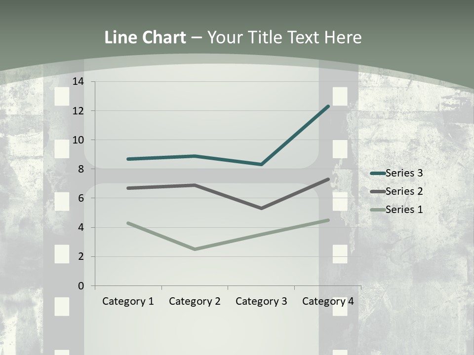 Scratches Paper Design PowerPoint Template