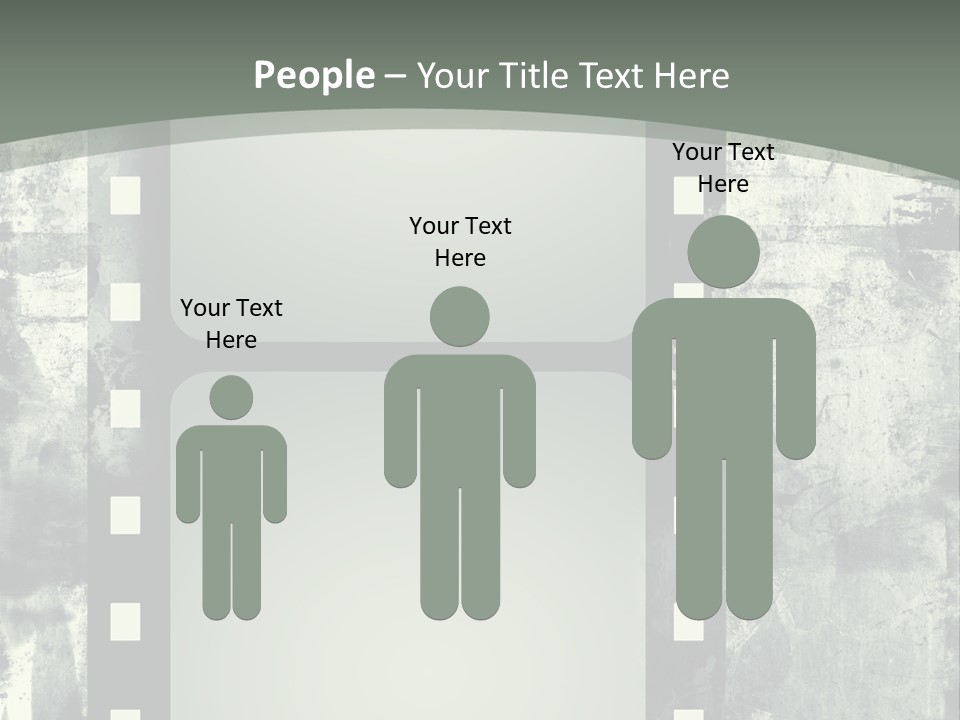 Scratches Paper Design PowerPoint Template