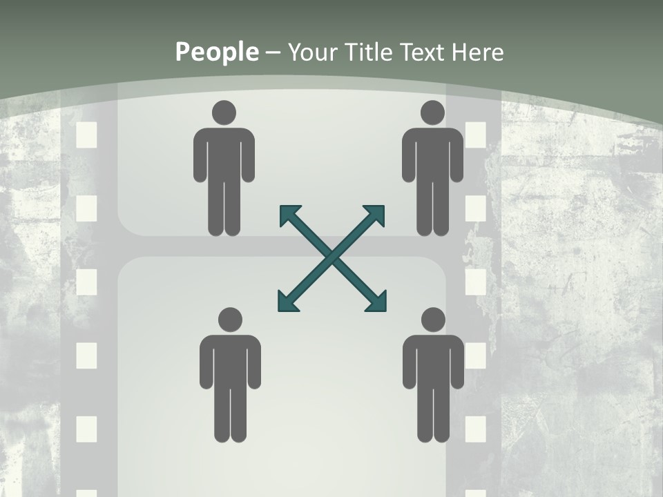 Scratches Paper Design PowerPoint Template