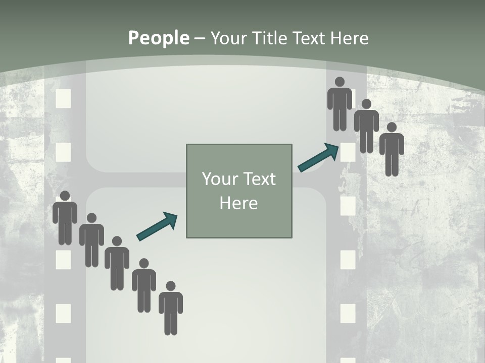 Scratches Paper Design PowerPoint Template