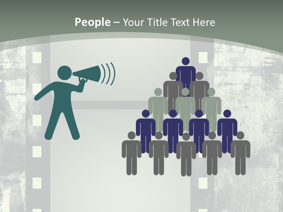 Scratches Paper Design PowerPoint Template