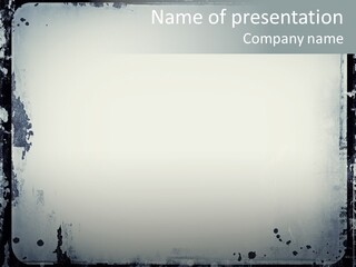 Design Abstract Photographic PowerPoint Template