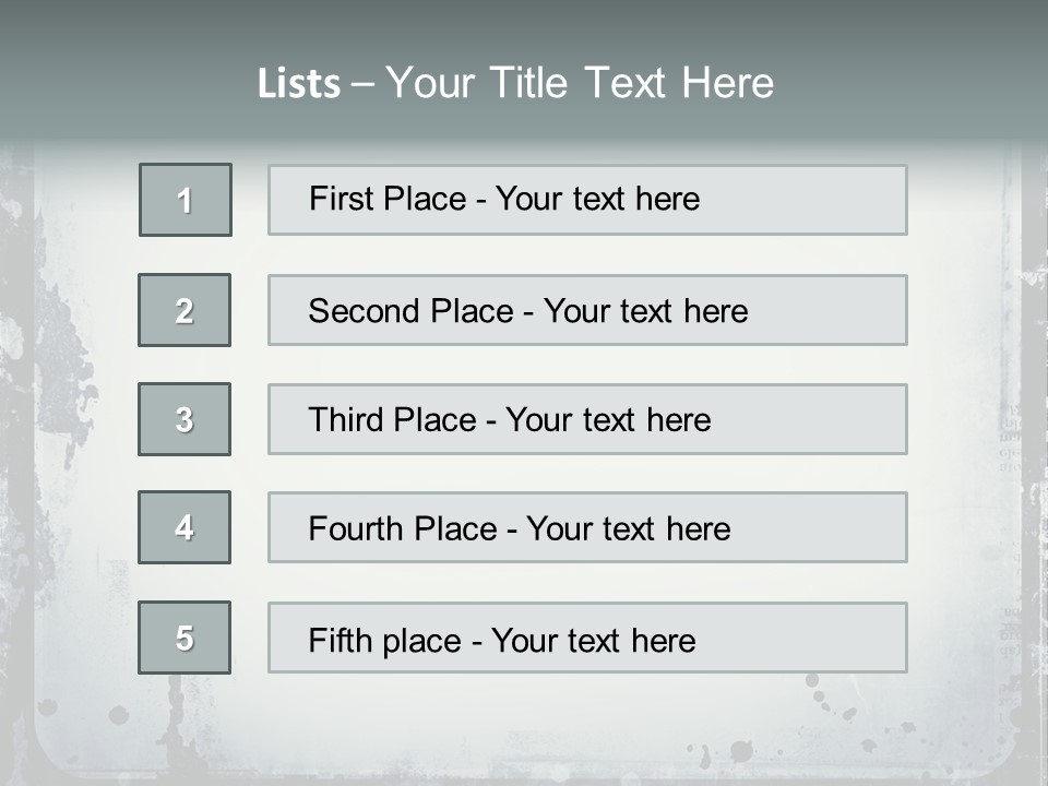 Design Abstract Photographic PowerPoint Template