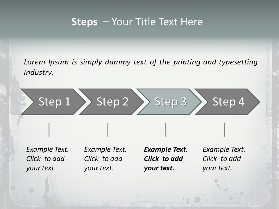 Design Abstract Photographic PowerPoint Template