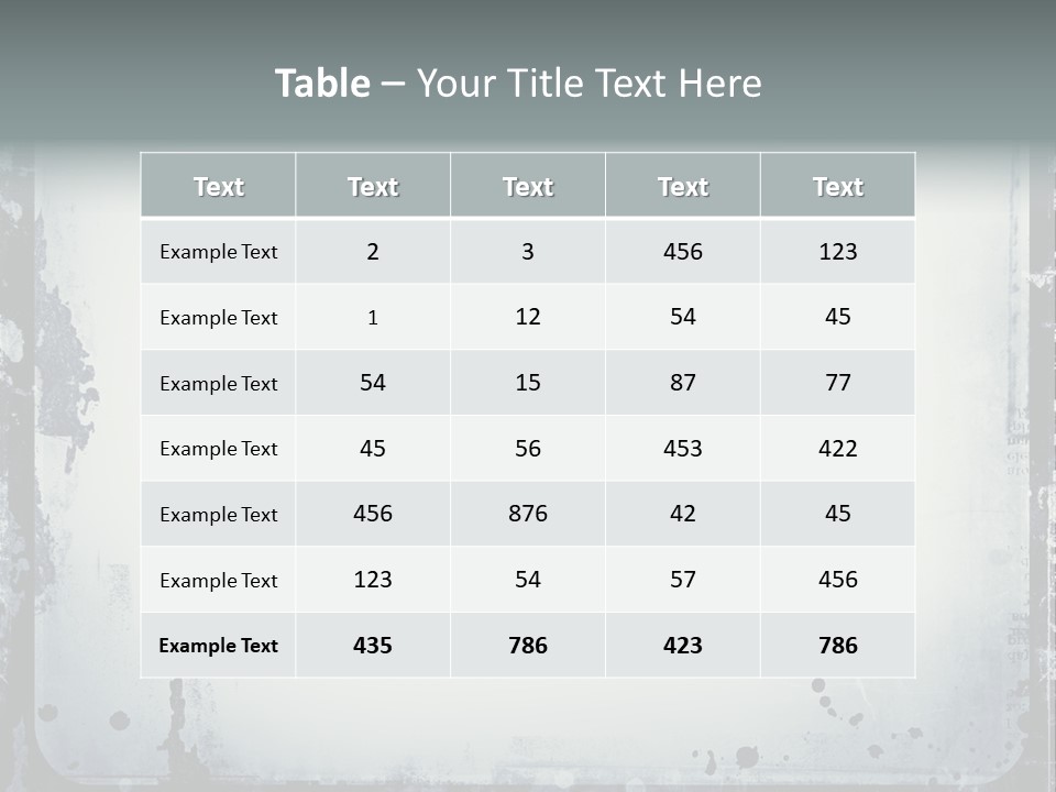 Design Abstract Photographic PowerPoint Template