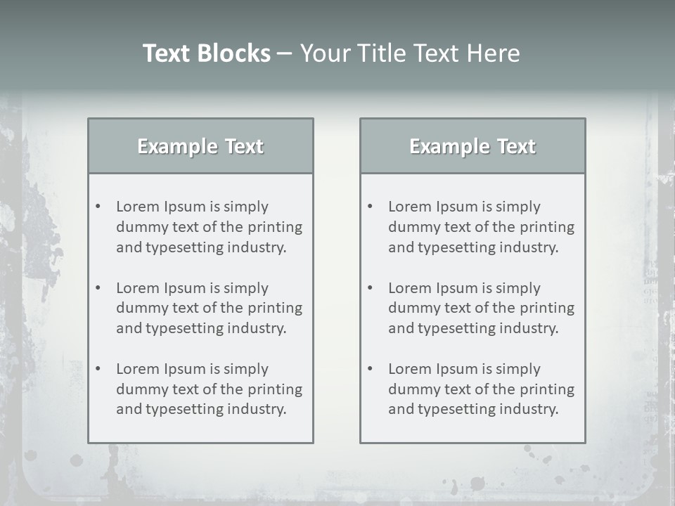 Design Abstract Photographic PowerPoint Template