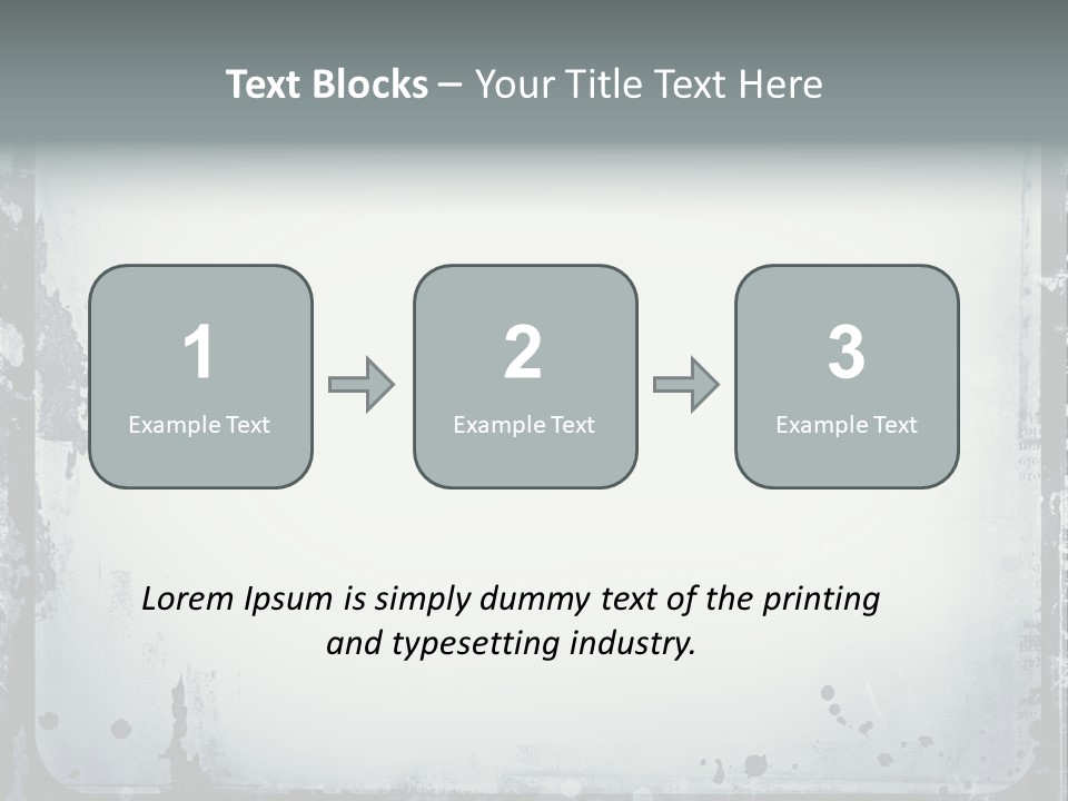 Design Abstract Photographic PowerPoint Template