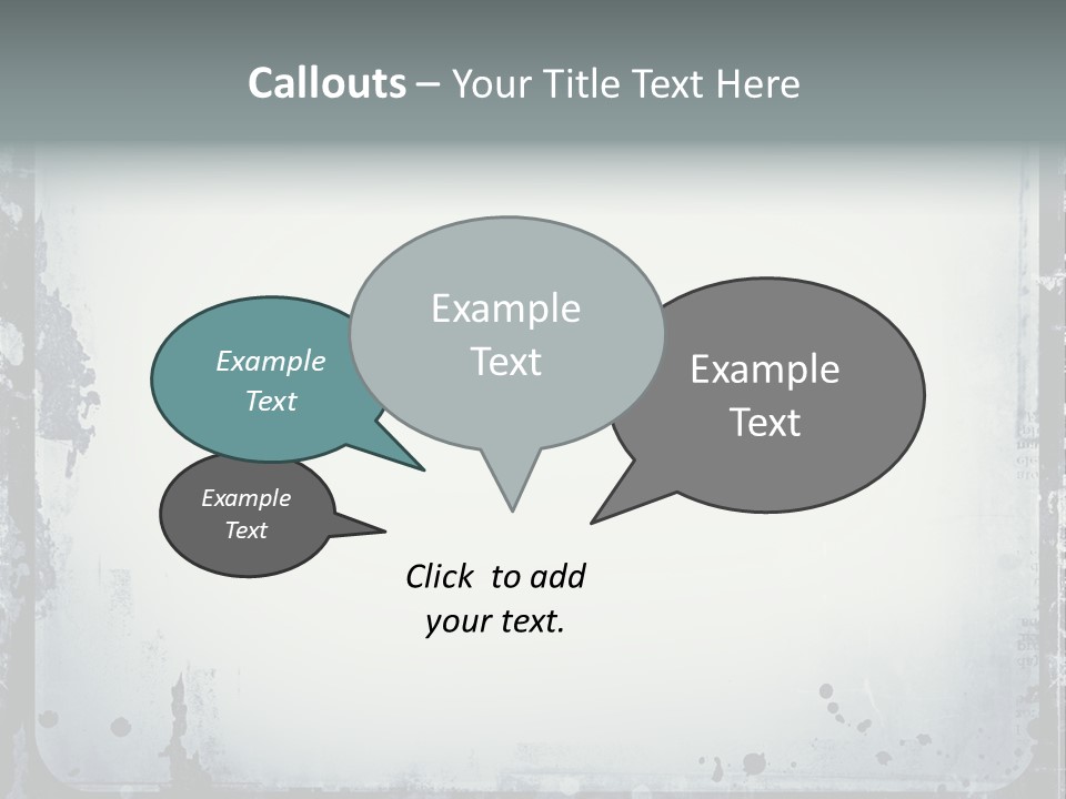 Design Abstract Photographic PowerPoint Template