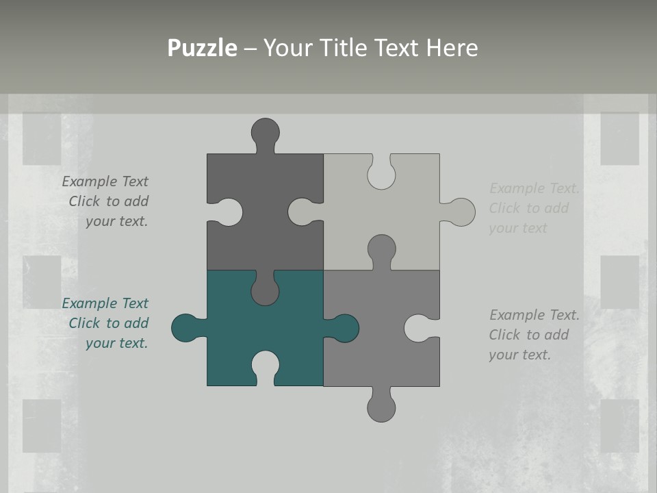 Decoration Slide Brush PowerPoint Template