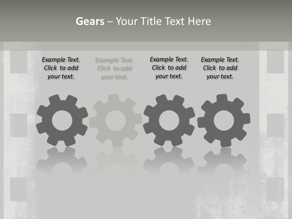 Decoration Slide Brush PowerPoint Template