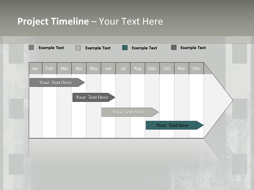 Decoration Slide Brush PowerPoint Template