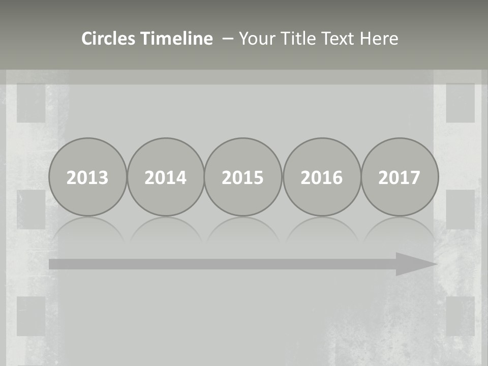Decoration Slide Brush PowerPoint Template