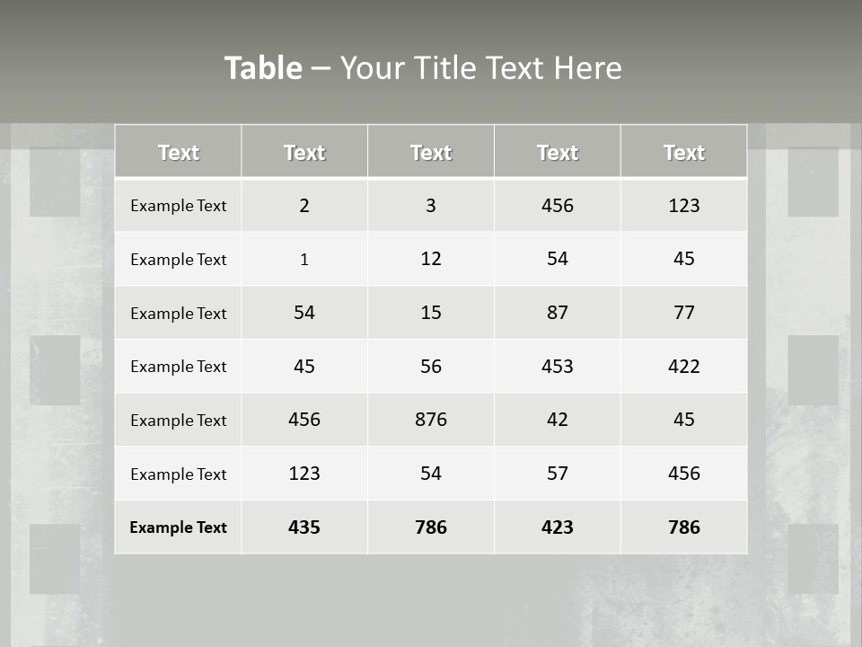 Decoration Slide Brush PowerPoint Template