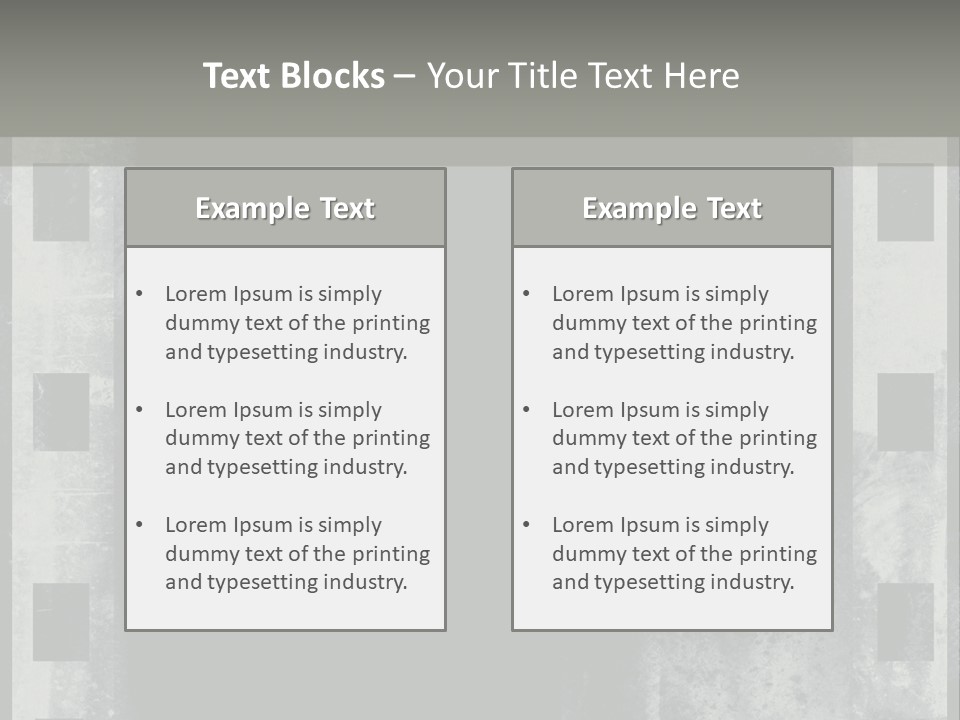 Decoration Slide Brush PowerPoint Template