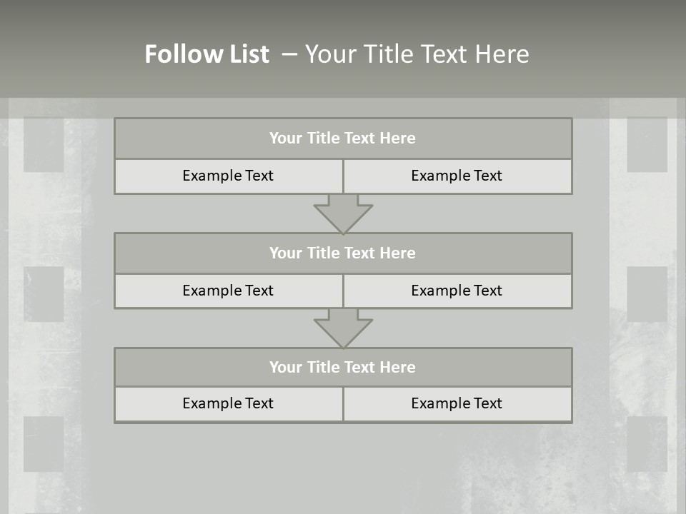 Decoration Slide Brush PowerPoint Template
