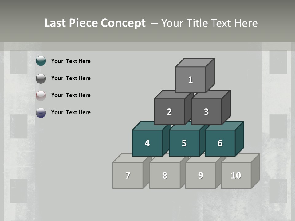 Decoration Slide Brush PowerPoint Template