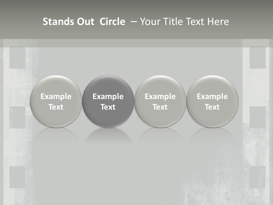 Decoration Slide Brush PowerPoint Template