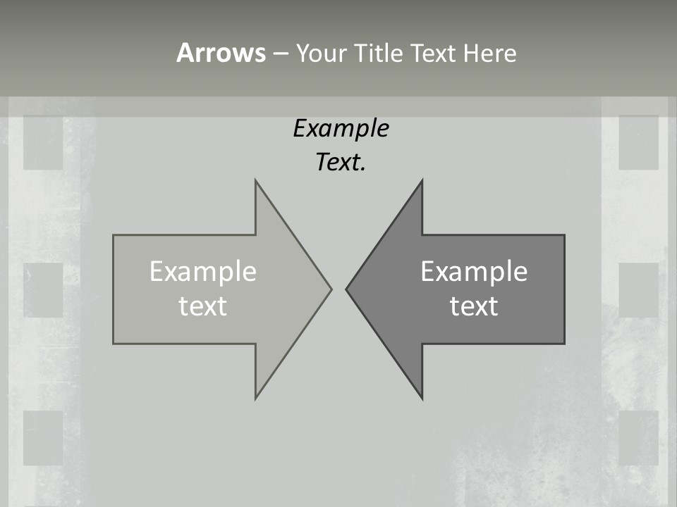 Decoration Slide Brush PowerPoint Template