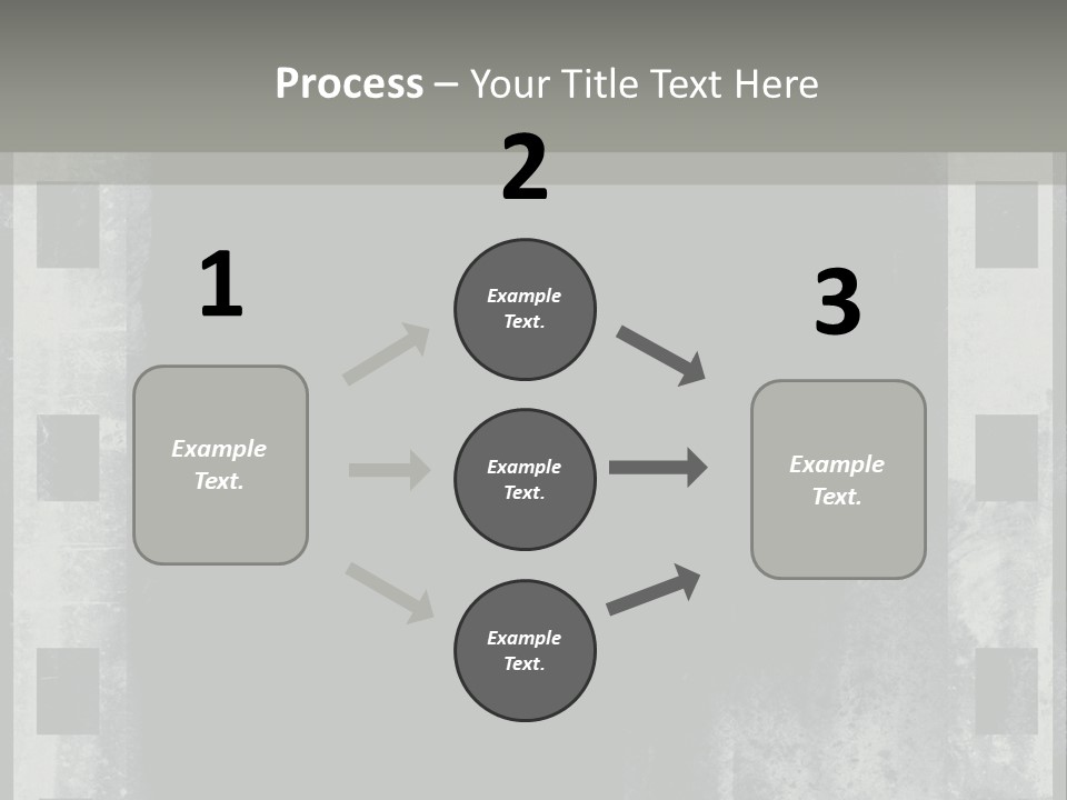 Decoration Slide Brush PowerPoint Template