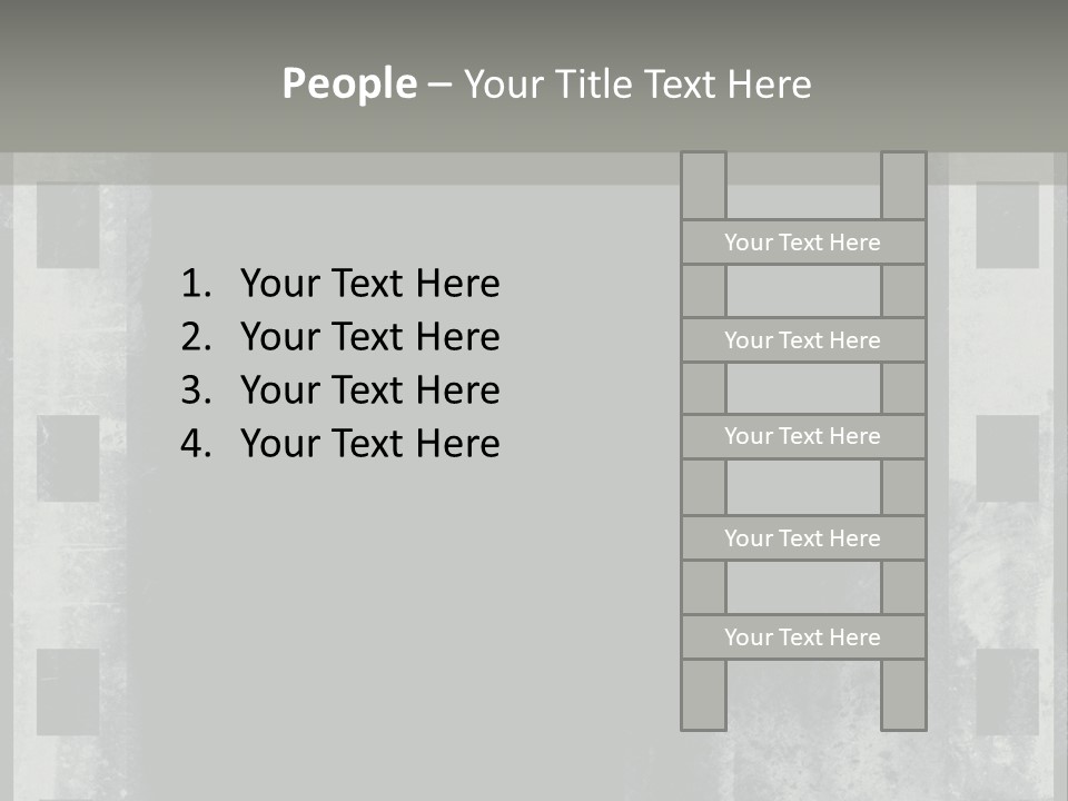 Decoration Slide Brush PowerPoint Template