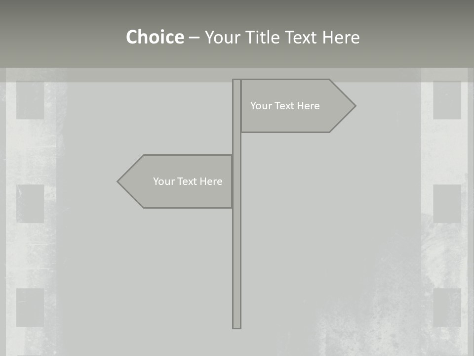 Decoration Slide Brush PowerPoint Template