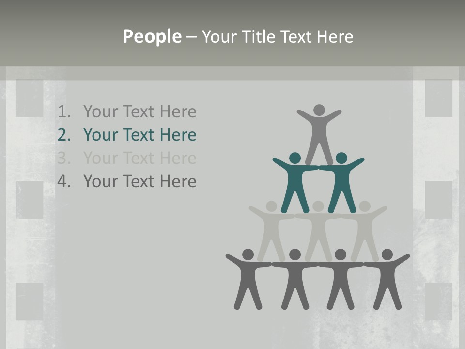 Decoration Slide Brush PowerPoint Template