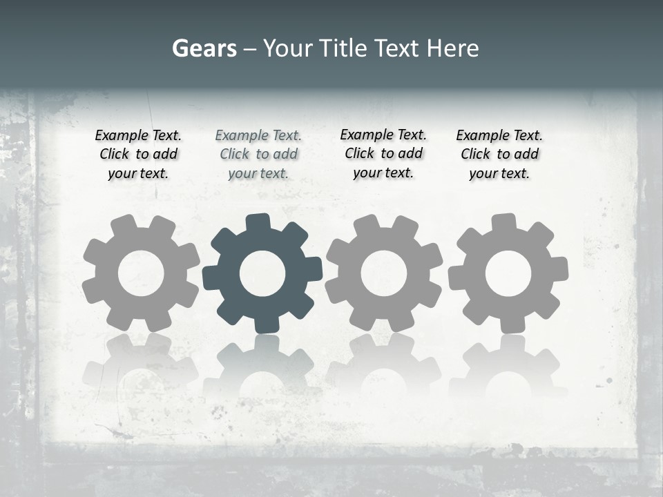 Brush Messy Background PowerPoint Template