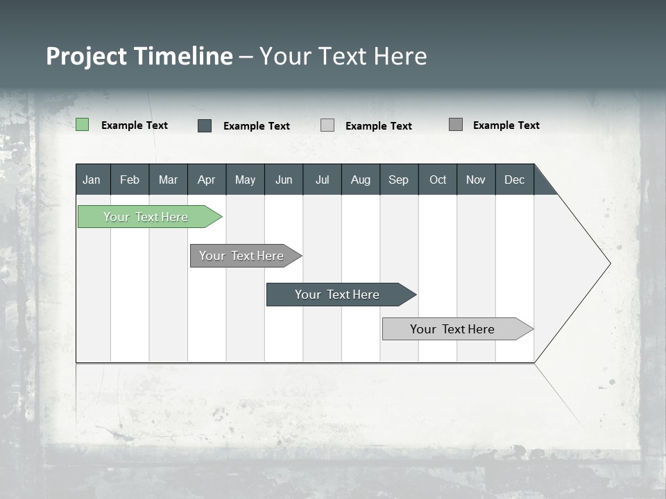 Brush Messy Background PowerPoint Template