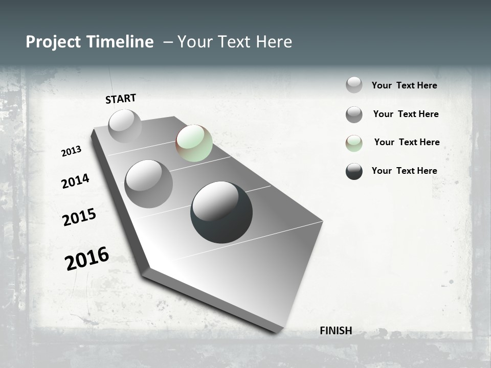 Brush Messy Background PowerPoint Template