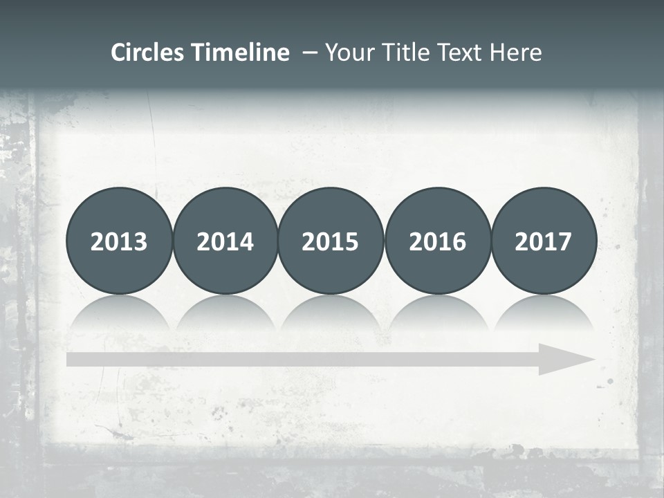 Brush Messy Background PowerPoint Template