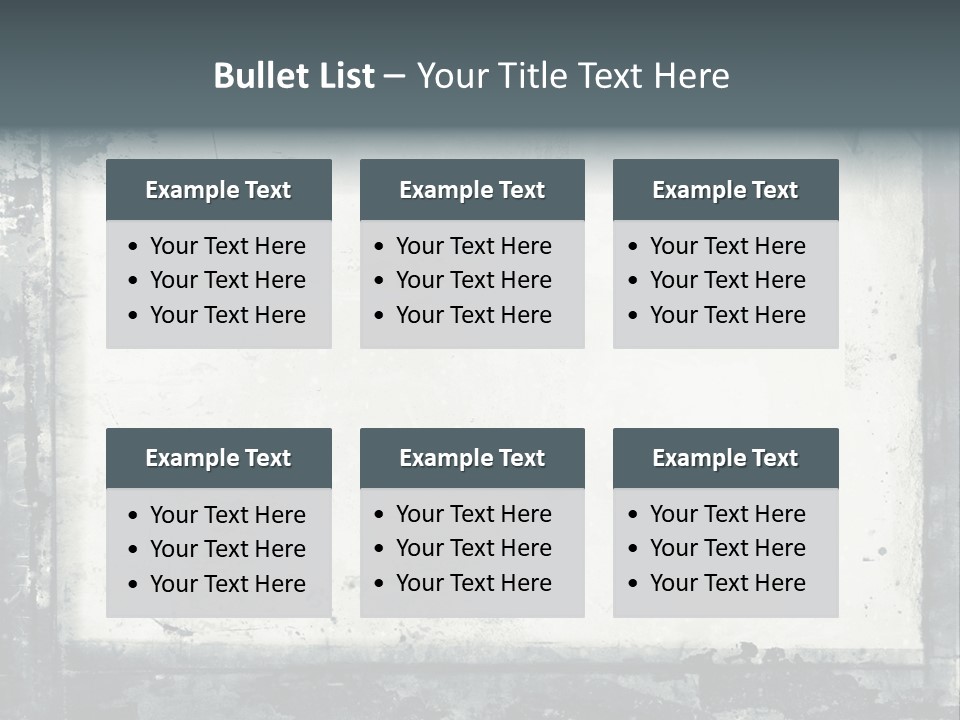 Brush Messy Background PowerPoint Template