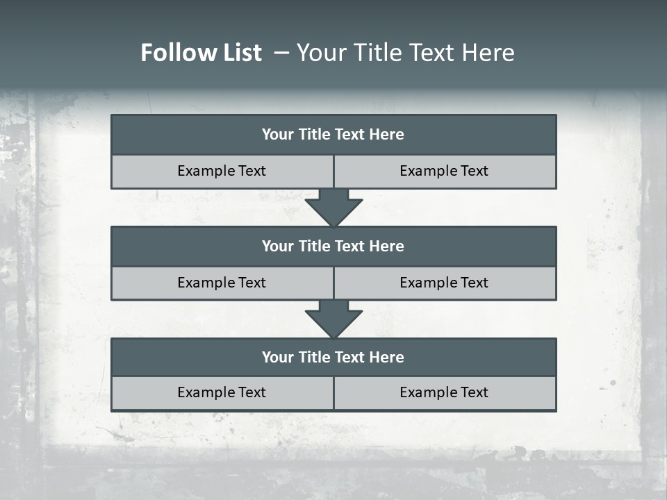 Brush Messy Background PowerPoint Template