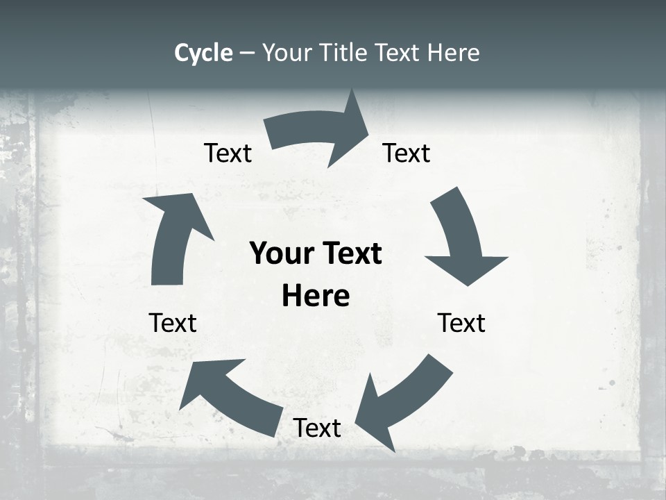 Brush Messy Background PowerPoint Template