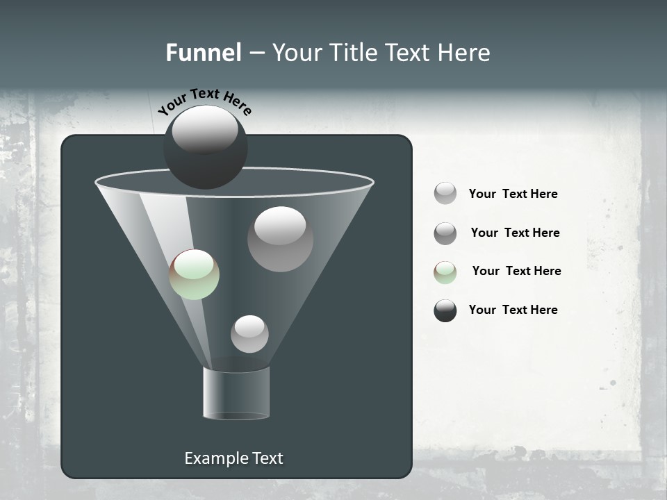 Brush Messy Background PowerPoint Template