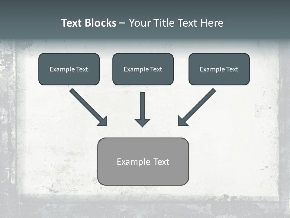 Brush Messy Background PowerPoint Template