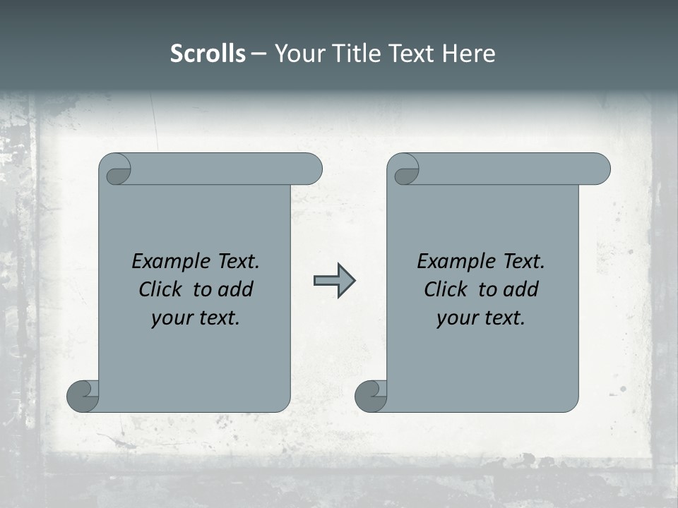 Brush Messy Background PowerPoint Template