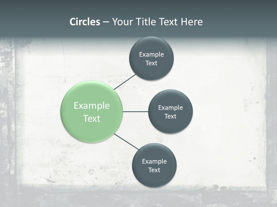 Brush Messy Background PowerPoint Template