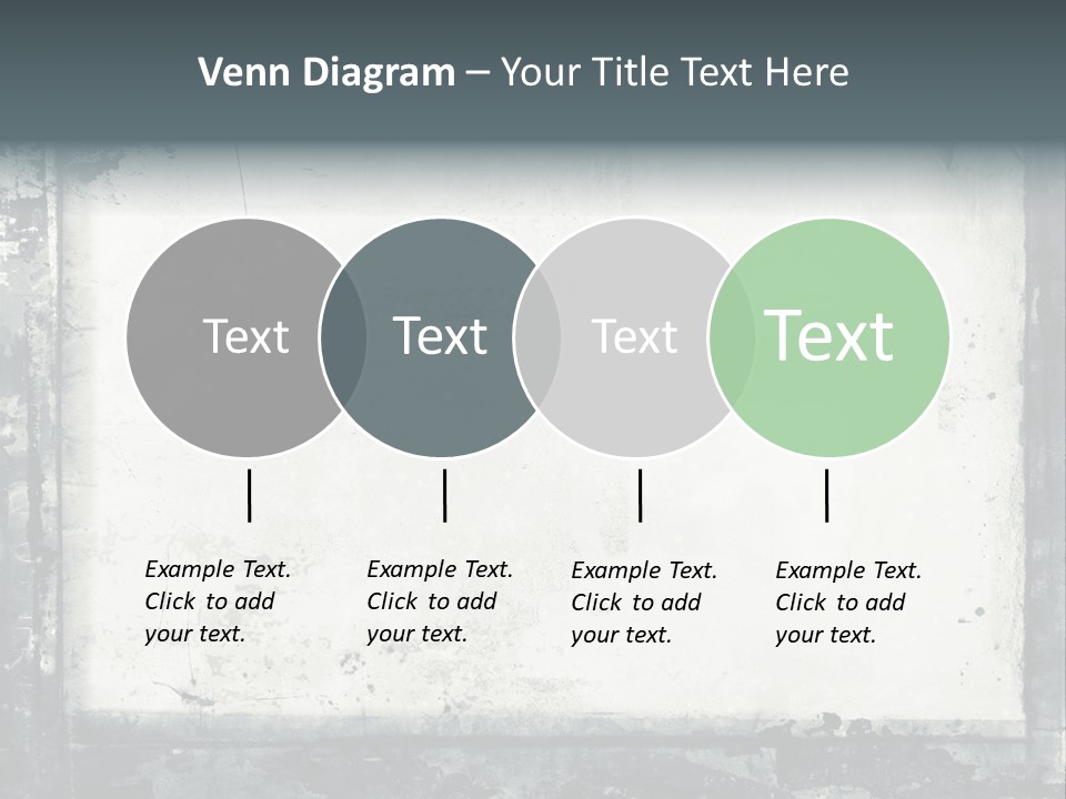 Brush Messy Background PowerPoint Template
