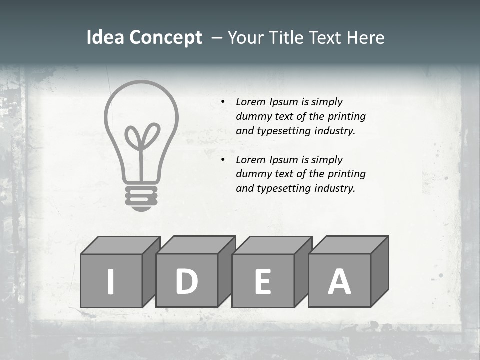 Brush Messy Background PowerPoint Template