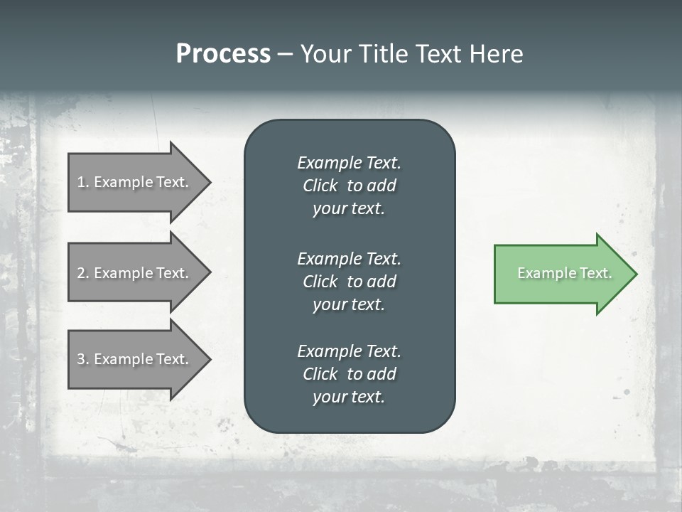 Brush Messy Background PowerPoint Template