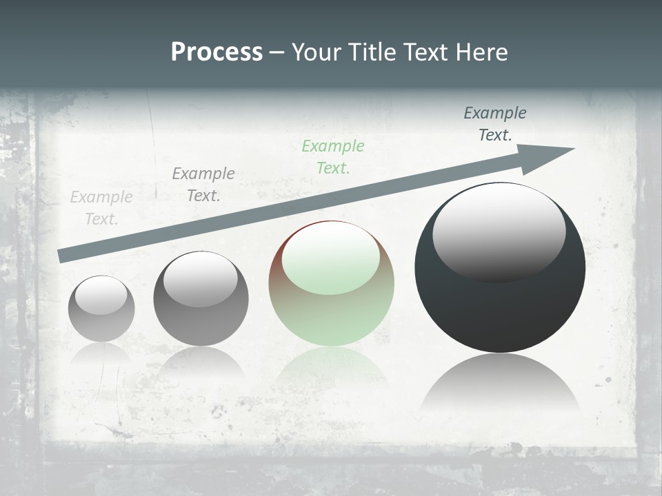 Brush Messy Background PowerPoint Template