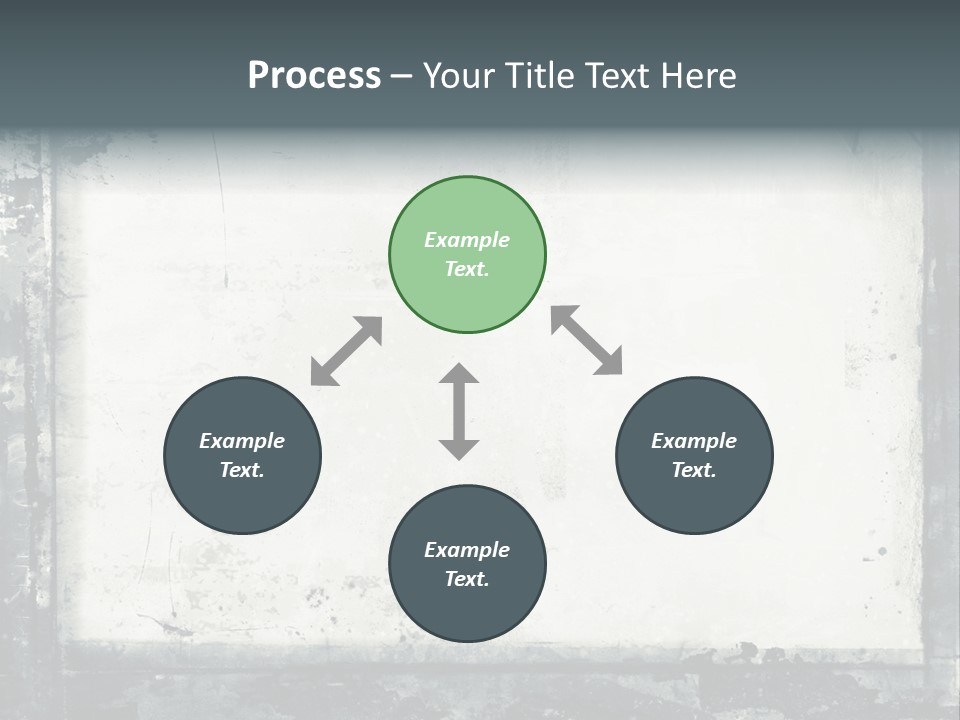 Brush Messy Background PowerPoint Template