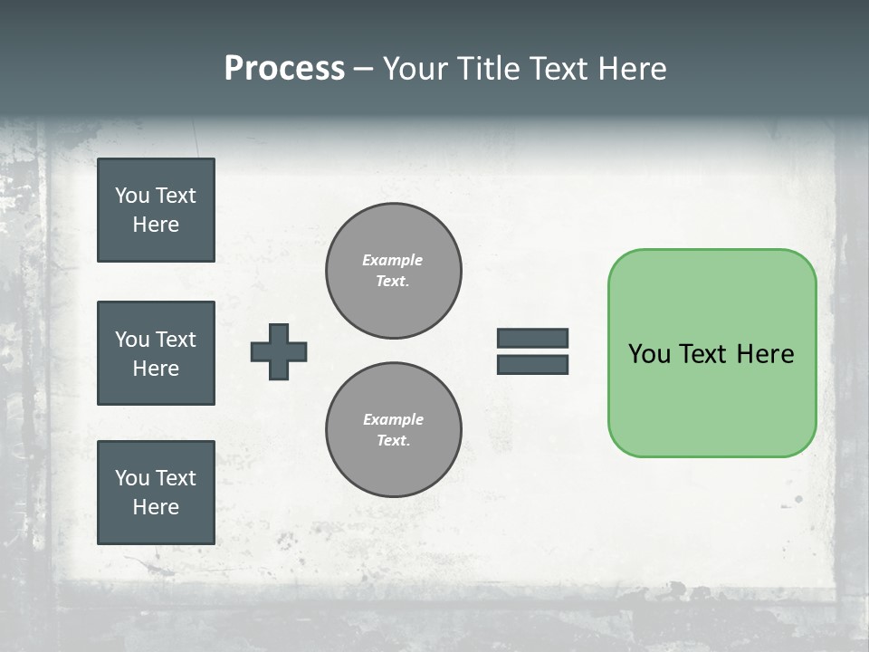 Brush Messy Background PowerPoint Template