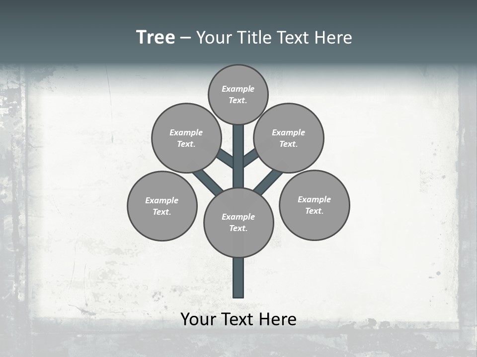 Brush Messy Background PowerPoint Template