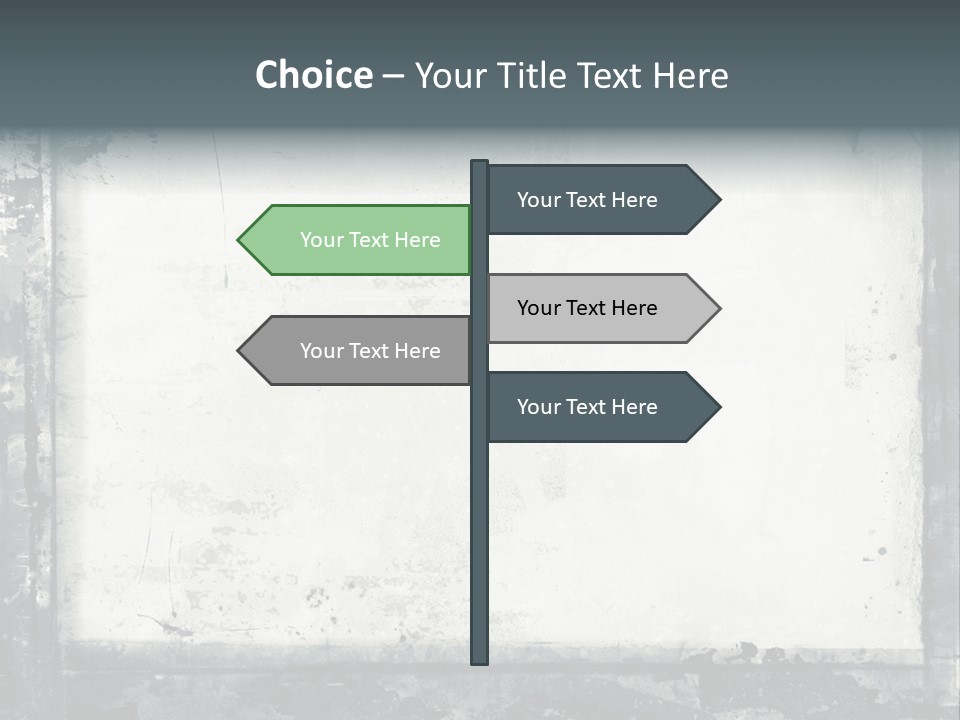 Brush Messy Background PowerPoint Template