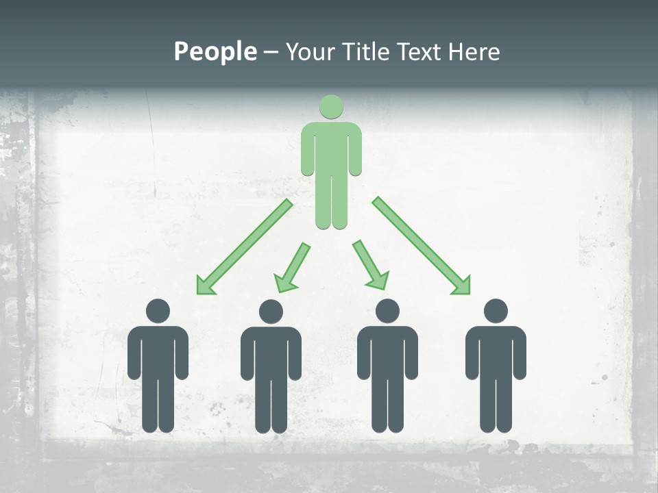 Brush Messy Background PowerPoint Template