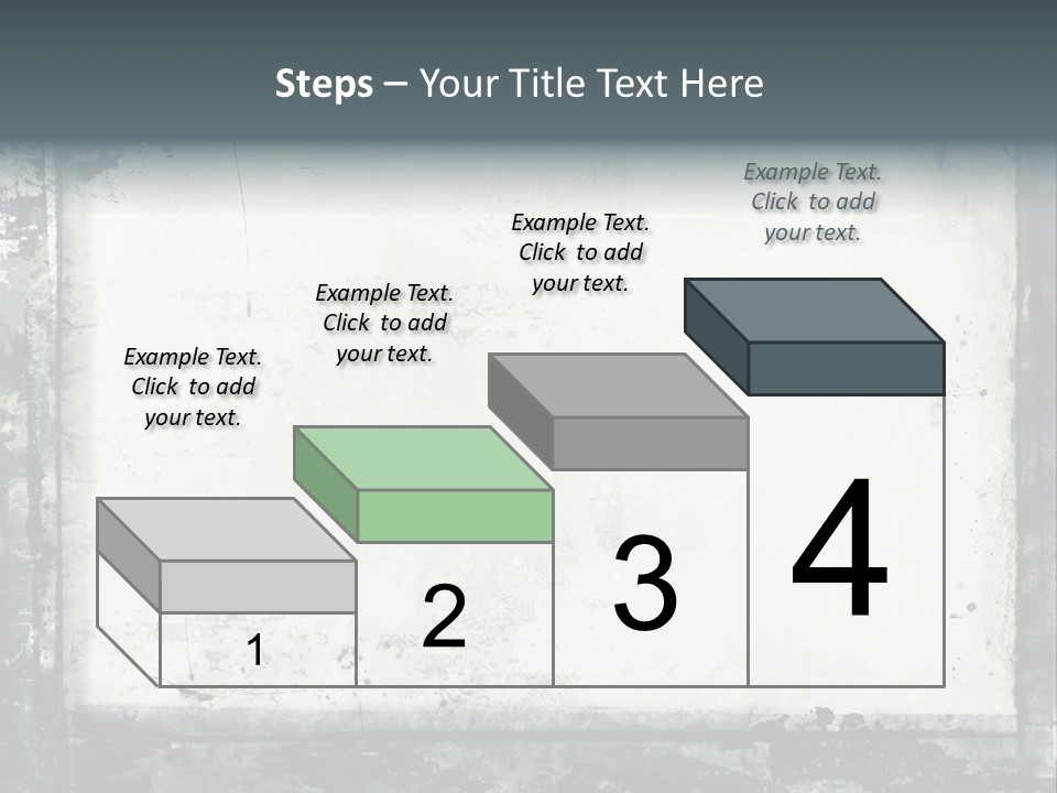 Brush Messy Background PowerPoint Template