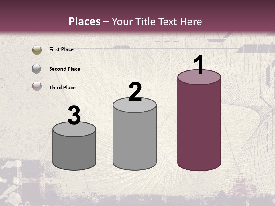 Distressed Collage Artistic PowerPoint Template