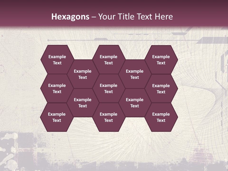 Distressed Collage Artistic PowerPoint Template