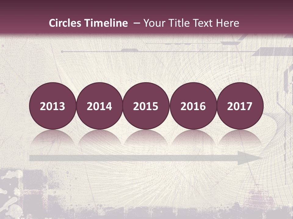 Distressed Collage Artistic PowerPoint Template